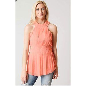 Red By BKE Chiffon Tank Top S